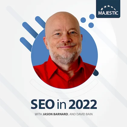 Jason Barnard 2022 podcast cover with logo