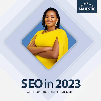 Chima Mmeje 2023 podcast cover with logo