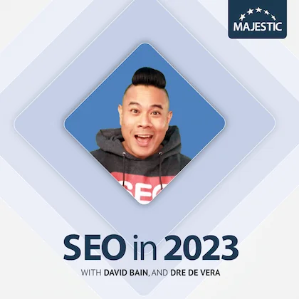 Dre de Vera 2023 podcast cover with logo