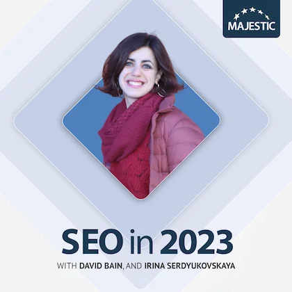 Irina Serdyukovskaya 2023 podcast cover with logo