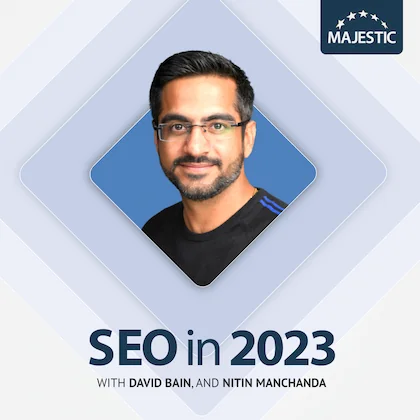 Nitin Manchanda 2023 podcast cover with logo