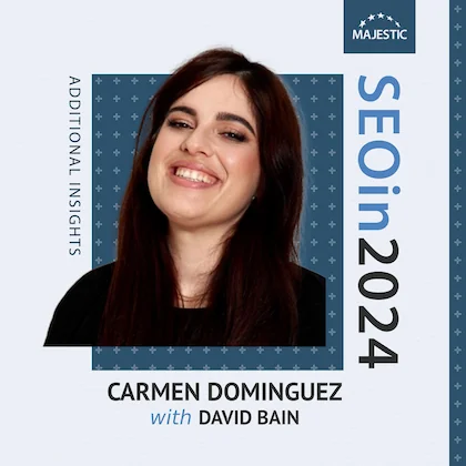 carmen-dominguez 2024 Additional Insights podcast cover with logo