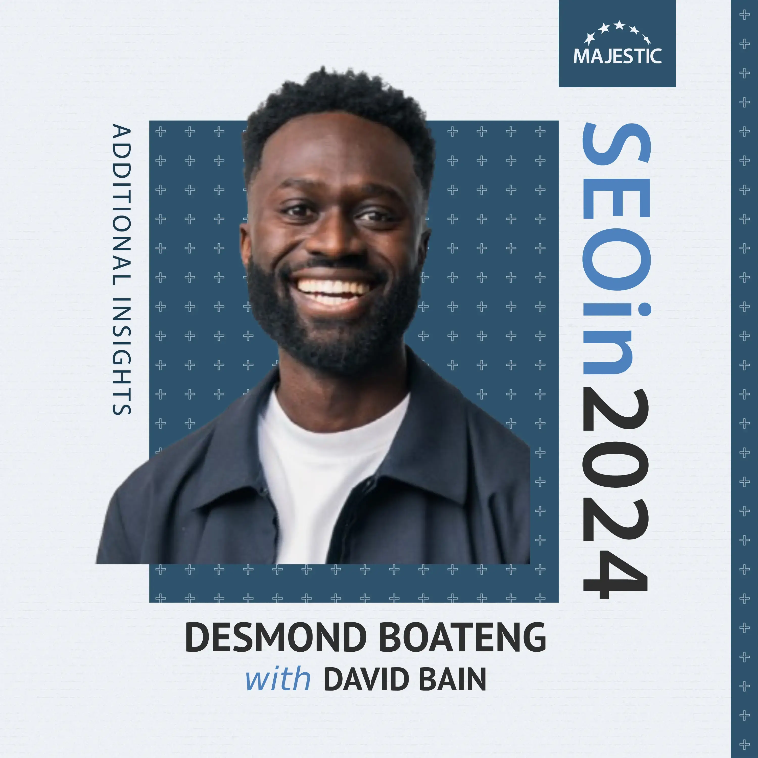 desmond-boateng 2024 Additional Insights podcast cover with logo