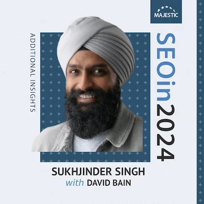 sukhjinder-singh 2024 Additional Insights podcast cover with logo