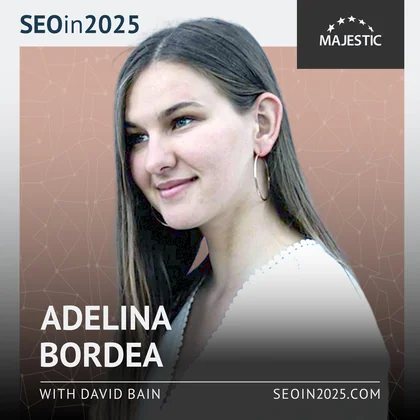 Adelina Bordea 2025 podcast cover with logo