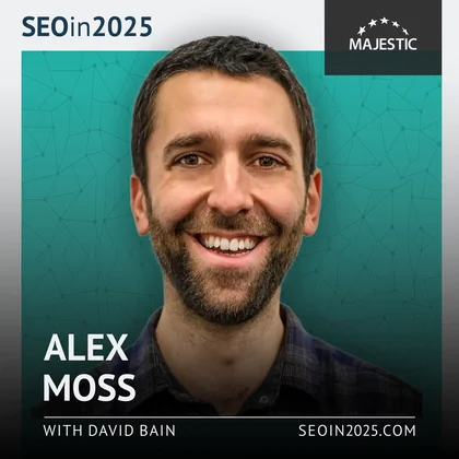 Alex Moss 2025 podcast cover with logo