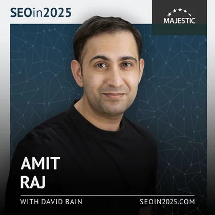 Amit Raj 2025 podcast cover with logo