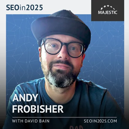 Andy Frobisher 2025 podcast cover with logo