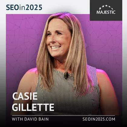 Casie Gillette 2025 podcast cover with logo