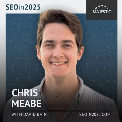 Chris Meabe 2025 podcast cover with logo