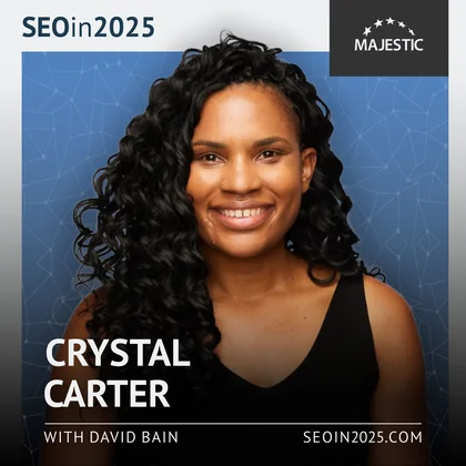 Crystal Carter 2025 podcast cover with logo