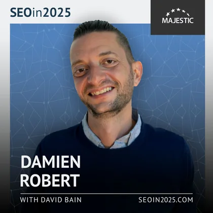 Damien Robert 2025 podcast cover with logo