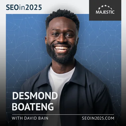 Desmond Boateng 2025 podcast cover with logo