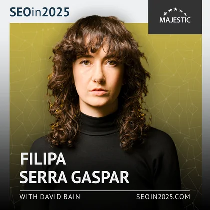 Filipa Serra Gaspar 2025 podcast cover with logo