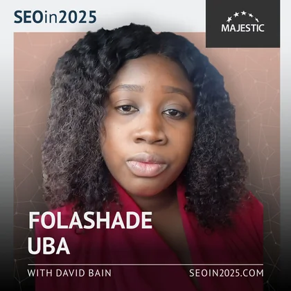 Folashade Uba 2025 podcast cover with logo