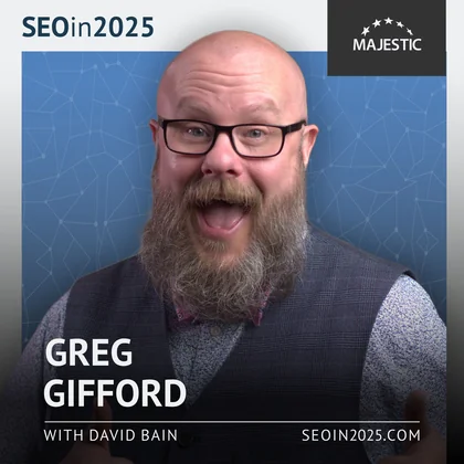 Greg Gifford 2025 podcast cover with logo