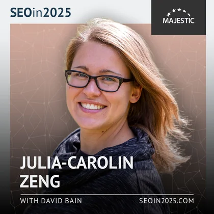 Julia-Carolin Zeng 2025 podcast cover with logo