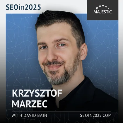 Krzysztof Marzec 2025 podcast cover with logo