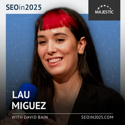 Lau Miguez 2025 podcast cover with logo