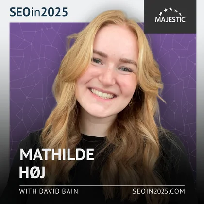 Mathilde Høj 2025 podcast cover with logo