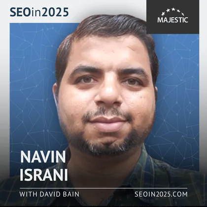 Navin Israni 2025 podcast cover with logo