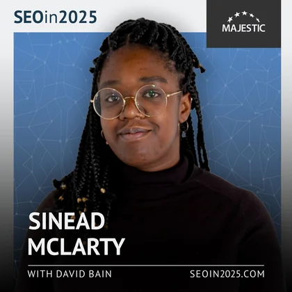 Sinead McLarty 2025 podcast cover with logo